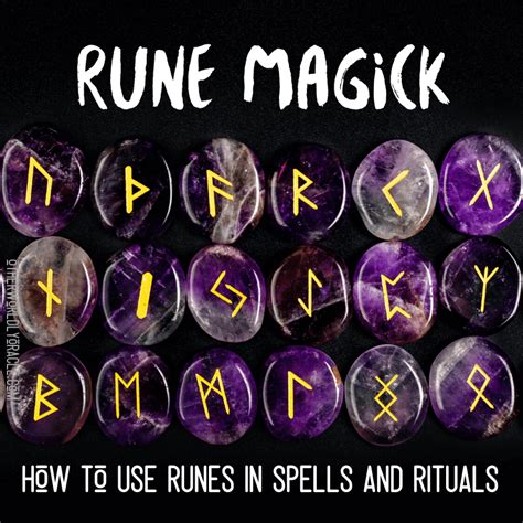 Spiritual rune glyphs